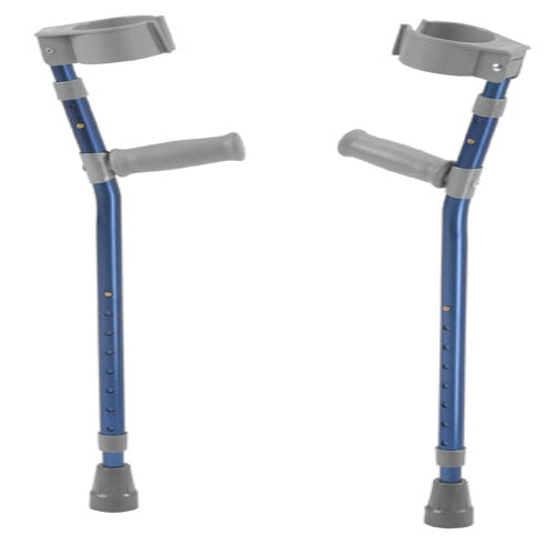 Pediatric Forearm Crutches – Knight Blue (Pair)
