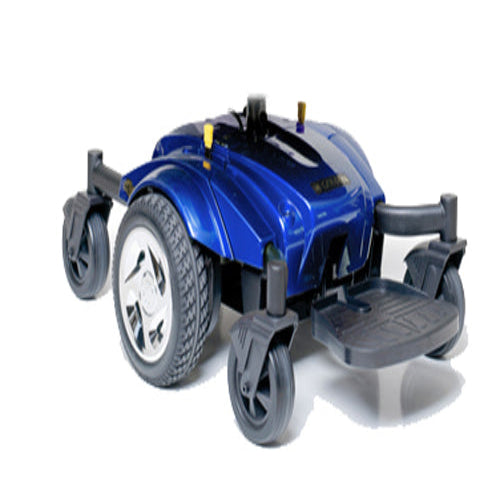 Compass Sport Mid-Wheel Drive Power Chair – Blue (Includes Batteries, No Seat)