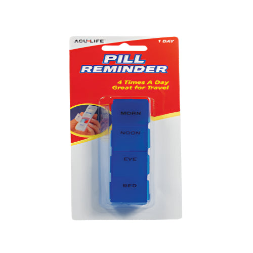 Daily Pill Reminder – Compact Medication Organizer
