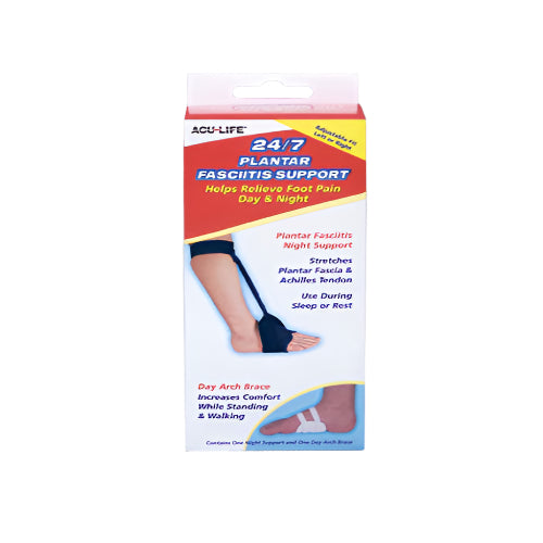24/7 Plantar Fasciitis Brace – All-Day & Night Support