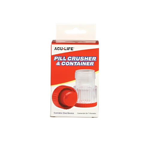 Pill Crusher and Container