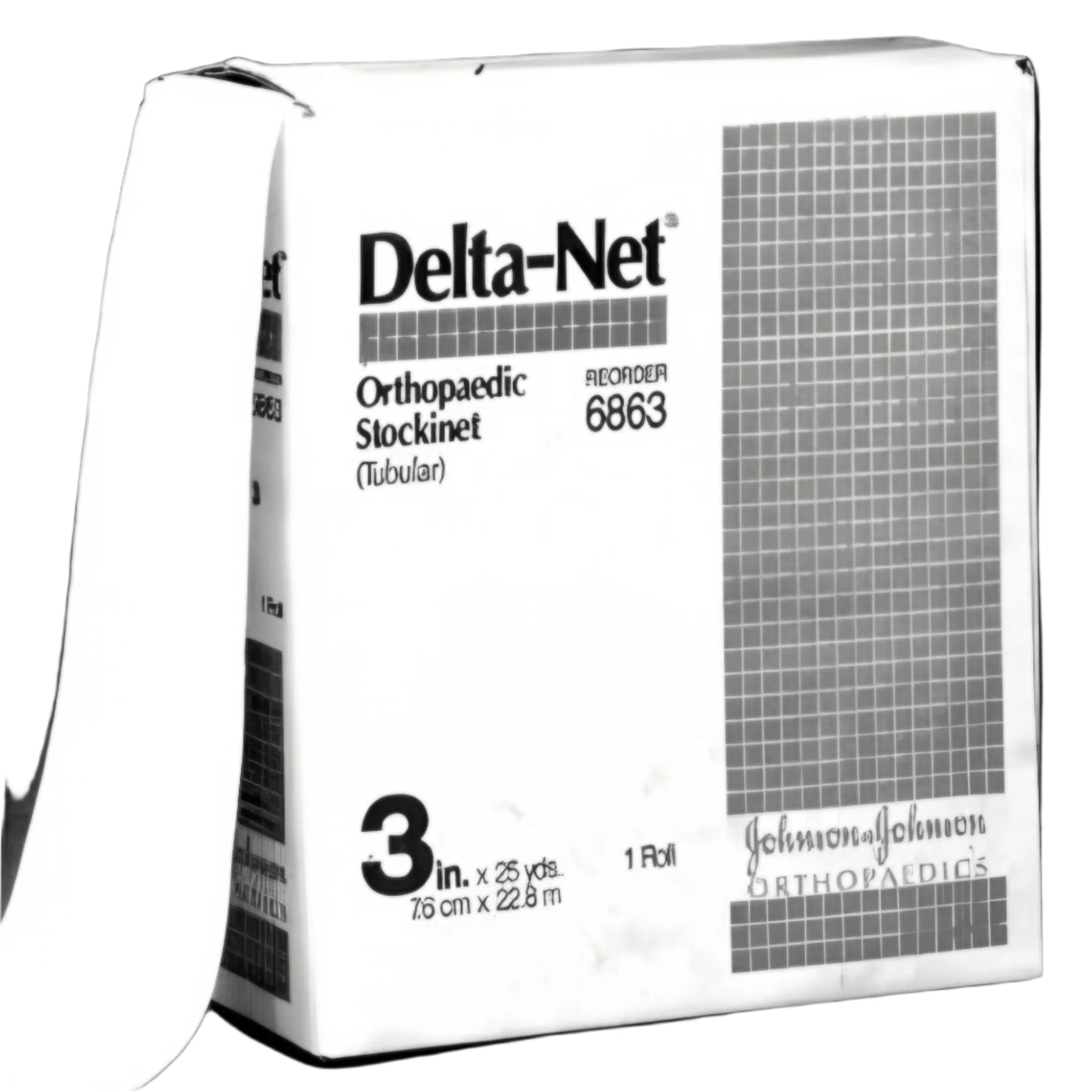 Delta-Net Orthopedic Stockinet 2" x 25 Yards – 2 Boxes per Case