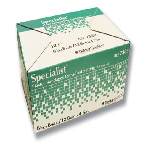 Specialist Fast Setting Plaster Bandages – Box of 12