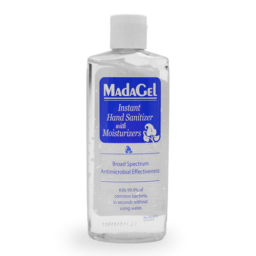 MadaGel Instant Hand Sanitizer with Moisturizers – 4 oz Bottle