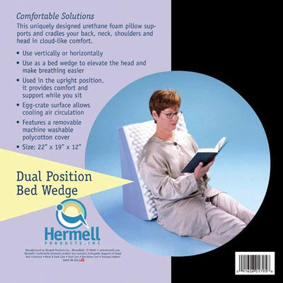 Dual Position Wedge Cushion – Convoluted Compressed Foam Support