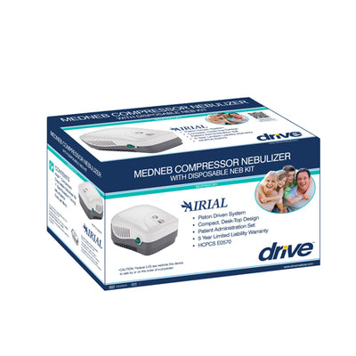 MEDNEB Nebulizer with Reusable & Disposable Neb Kits and Carry Bag