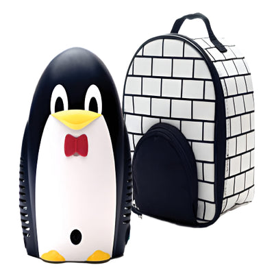 Pediatric Penguin Compressor Nebulizer – Includes Disposable Neb Kit & Carry Bag