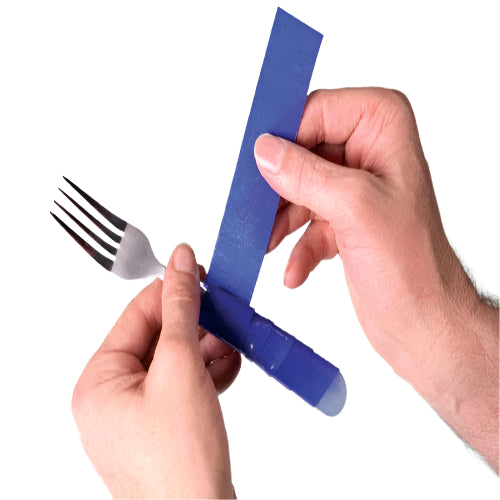 Dycem Self-Adhesive Strips – 16" x 1-1/8" (Blue, Pack of 3)