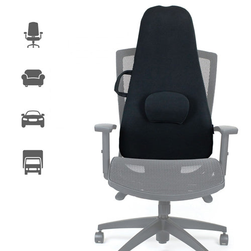 ObusForme Highback Backrest Support – Black (Boxed)