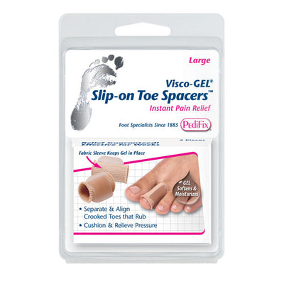 Visco-GEL Slip-On Toe Spacers – Pack of 2