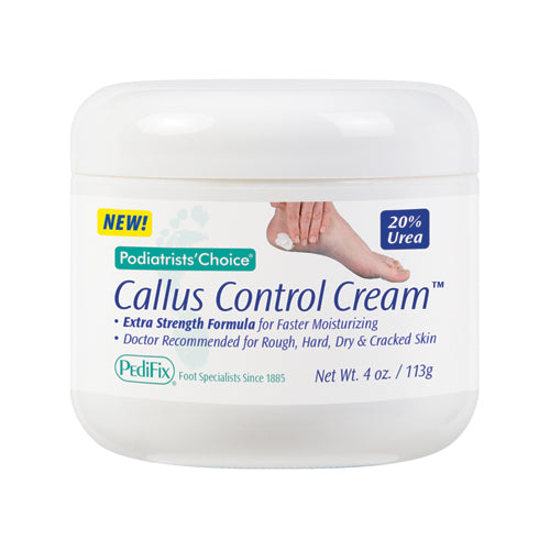 Podiatrists' Choice Callus Control Cream – 4 oz Tube