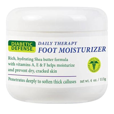 Diabetic Defense Daily Therapy Foot Moisturizer – 4 oz