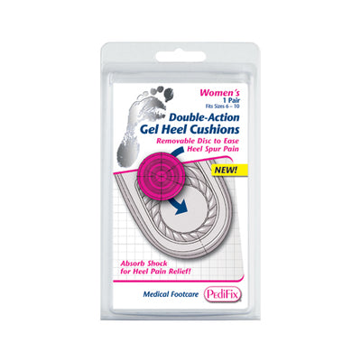 Double-Action Gel Heel Cushion – Pair