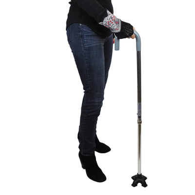 Stand Up For Your Cane – Quadruple Cane Tip, 3/4" Diameter