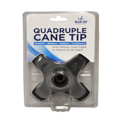 Stand Up For Your Cane – Quadruple Cane Tip, 3/4" Diameter