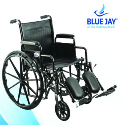 ROLL WITH ME 18" K2 Wheelchair with DDA & Elevating Leg Rests