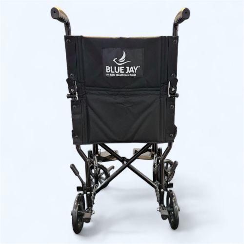 ROLL WITH ME 19" Steel Transport Wheelchair