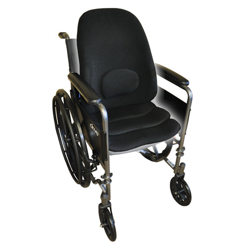 ObusForme Lowback Backrest Support – Black, (Bagged)