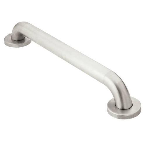 Moen SecureMount Grab Bar 1-1/4" x 24" – Peened Stainless Steel