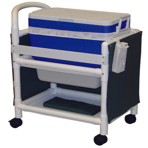 Hydration Ice Chest with Wheeled Cart – 31"L x 20"W x 37.5"H