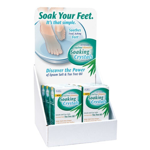 Tea Tree Ultimates Soothing Crystals Display